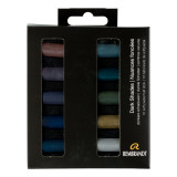 Пастель мягкая Rembrandt Half Pastel набор, 10 цв., темные оттенки