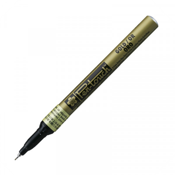 Маркер перм., худ. Pen-Touch EF золото