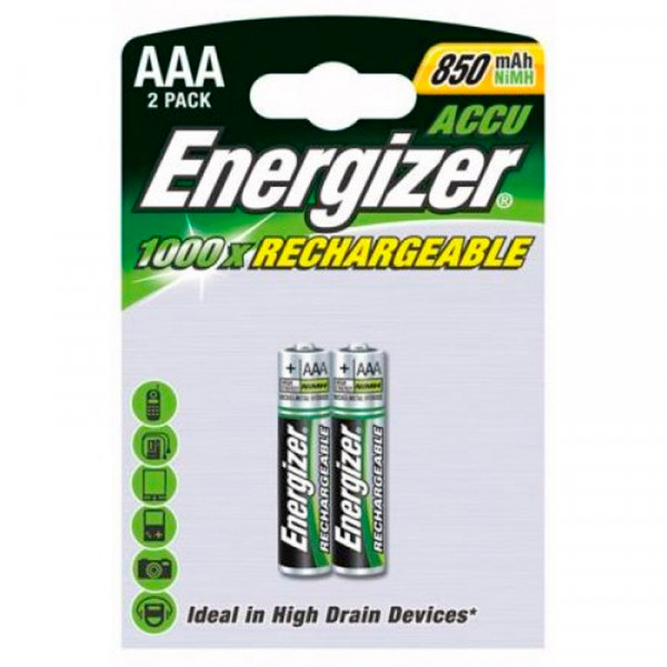 бат_аккум. Ni-Mh  1,2V  AAA 800мА/ч 2 шт. Energizer