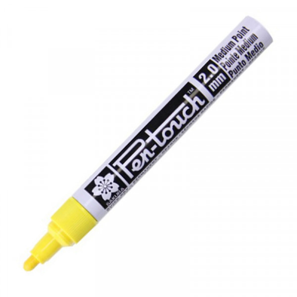 Маркер перм., худ. Pen-Touch M желтый