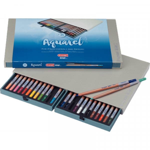 Карандаш акварельный Design aquarel box набор 24 цв.