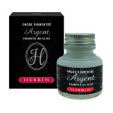 Тушь Herbin для каллиграфии, 30 мл, серебро