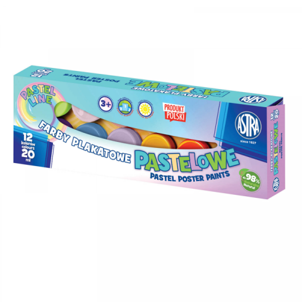 Гуашь Astra Pastel, 12 цв., 20 мл. Гуашь Astra Pastel, 12 цв., 20 мл.