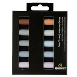 Пастель мягкая Rembrandt Half Pastel набор, 10 цв., серые тона