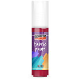 Краски д/текстиля Pentart Fabric paint кармин, 20 мл, банка Краски д/текстиля Pentart Fabric paint кармин, 20 мл, банка