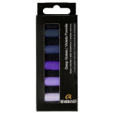 Пастель мягкая Rembrandt Half Pastel набор, 5 цв., темные фиолетовые