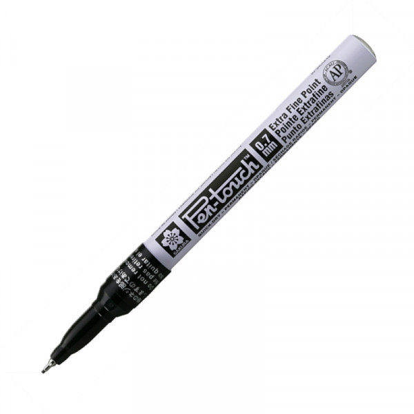 Маркер перм., худ. Pen-Touch EF черный