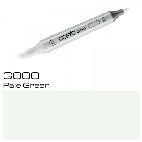 Маркер перм., худ. Copic ciao G-000, бледный зеленый Маркер перм., худ. Copic ciao G-000, бледный зеленый