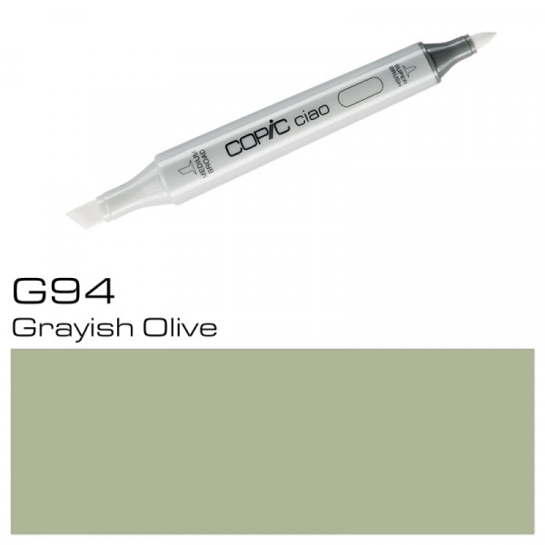 Маркер перм., худ. Copic ciao G-94, серовато-оливковый Маркер перм., худ. Copic ciao G-94, серовато-оливковый