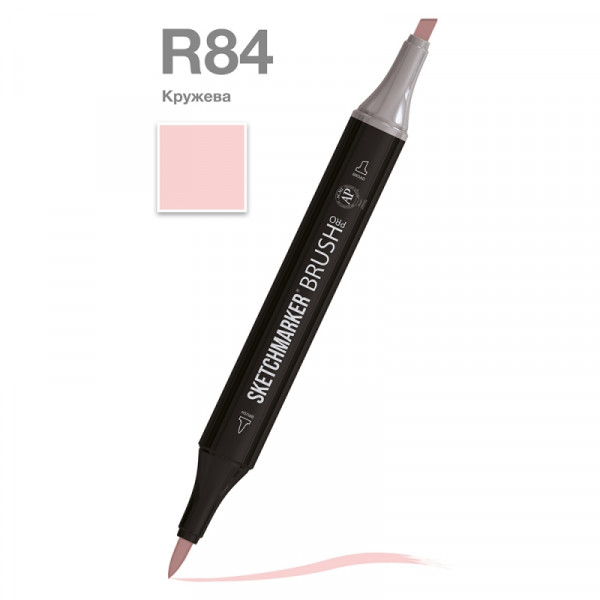 Маркер перм., худ. Sketchmarker Brush двусторонний, R84, кружева