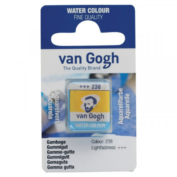 Краски акварельные Van Gogh 238 гуммигут, кювета