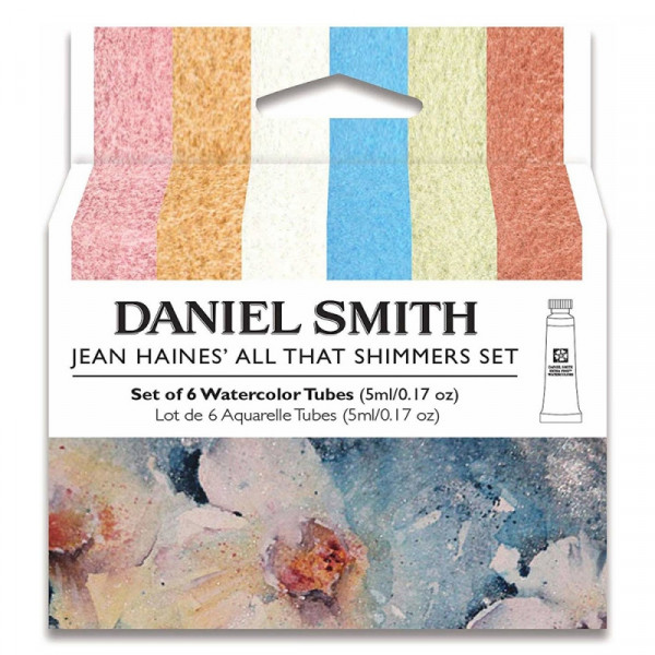 Набор акварели Daniel Smith Jean Haines’ All That Shimmers Set, 6 цветов, тубы