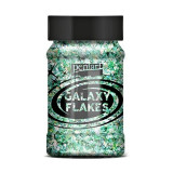 Хлопья декоративные Pentart Galaxy Flakes 15 гр, зеленый Сатурн