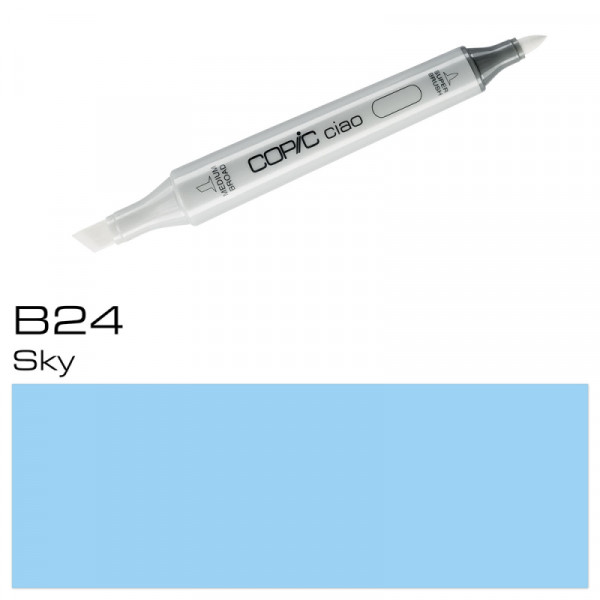 Маркер перм., худ. Copic ciao B-24, небесный голубой Маркер перм., худ. Copic ciao B-24, небесный голубой