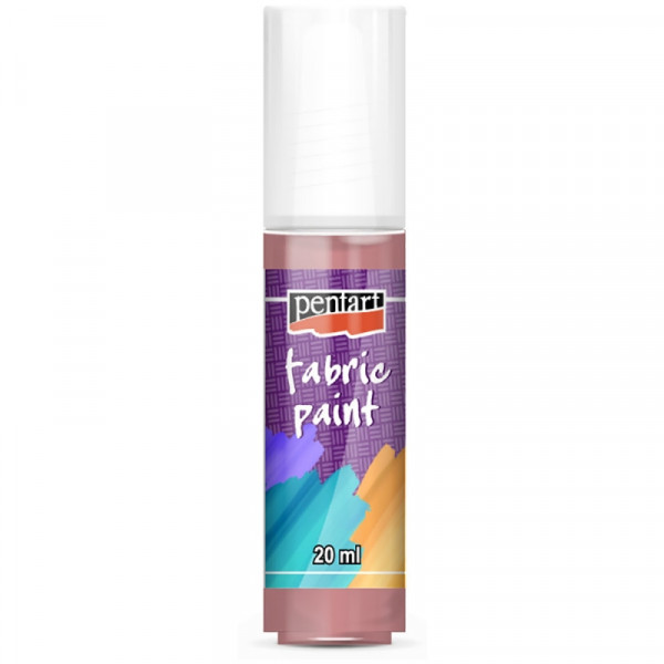 Краски д/текстиля Pentart Fabric paint пунш, 20 мл, банка